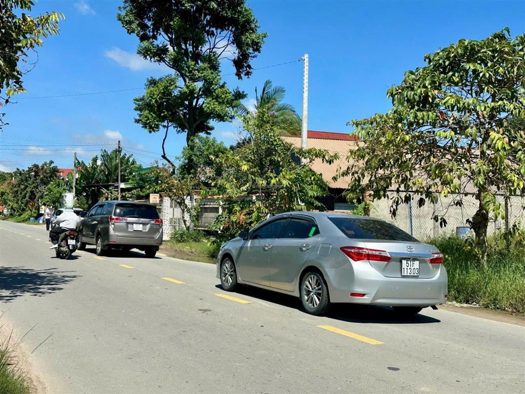 Bán đất mặt tiền đường tỉnh lộ 2 ngay khu công nghiệp tây bắc dt 5 *33m = 165m2 thổ cư full 100%