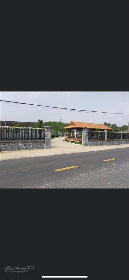 Bán kho xưởng, nhà vườn, mặt tiền đường tỉnh lộ 2 dt=2718m2 có 400m2 thổ cư, giá chỉ có 15,5 tỷ
