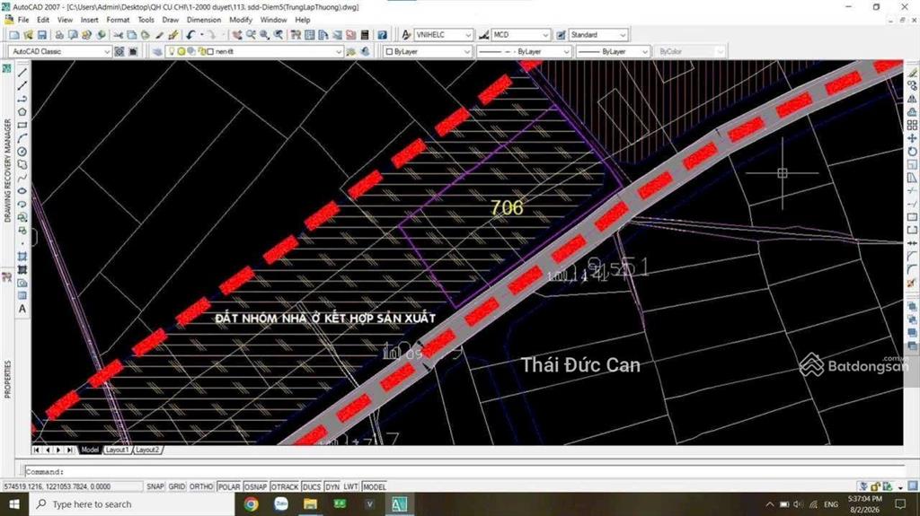 Đất mặt tiền võ văn điều giá chỉ 8,5 tỷ, dt=75 x 35=2549m2, có 300m2 thổ cư. xã trung lập thượng