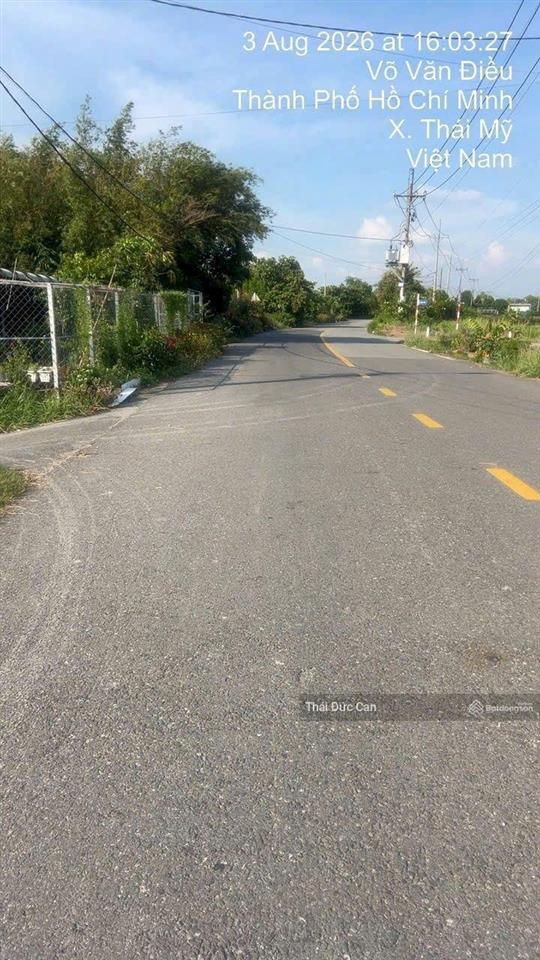 Đất mặt tiền võ văn điều giá chỉ 8,5 tỷ, dt=75 x 35=2549m2, có 300m2 thổ cư. xã trung lập thượng