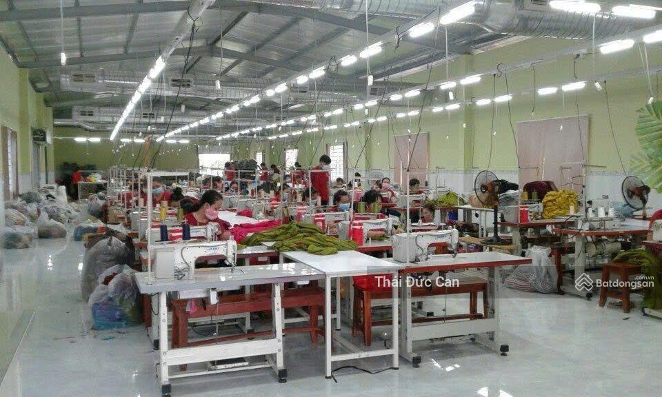 Bán xưởng may, xã phước thạnh, củ chi dt 2.517,3m2 | ngang 25 dài 100m | xây dựng 2.000m2