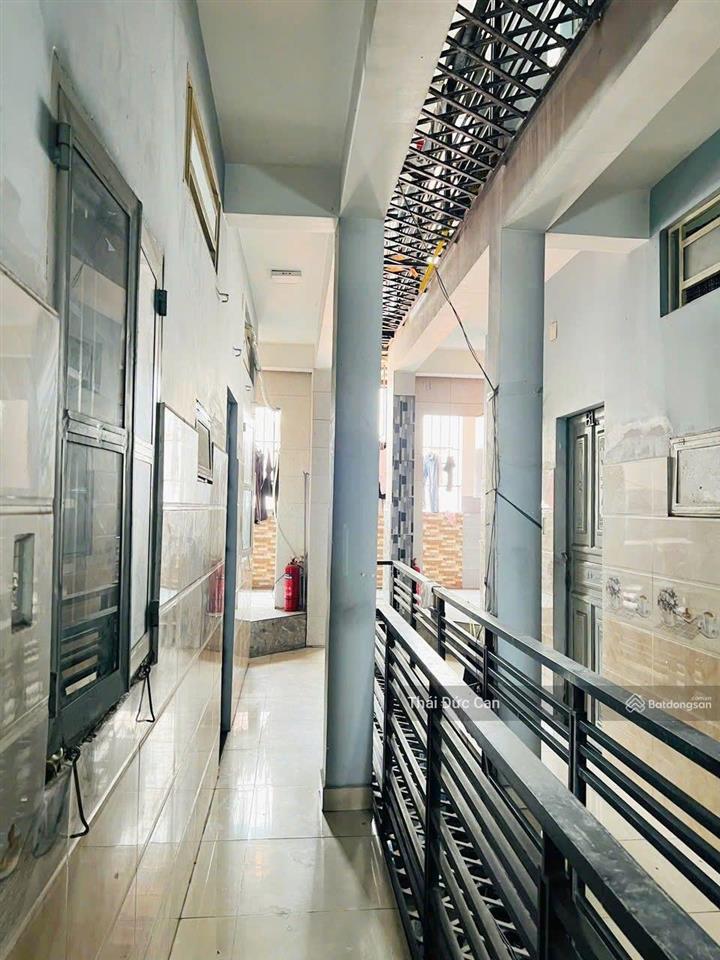 Nhà bt, hcông, có 24 phòng cho thuê, dt đất 8,6x22m, sàn 501m2 hẻm xe hơi gần quang trung, 25,5tỷ