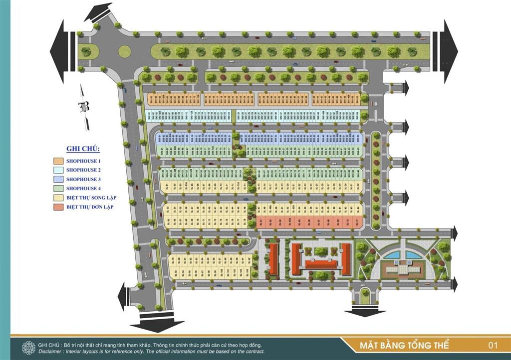 Bán căn shophouse 3tầng dự án centa riverside dt 160m2 siêu đẹp nhà hướng nam 2 mặt đường trước sau
