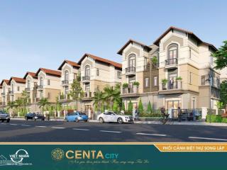Chính chủ cần bán gấp căn góc bt song lập view vườn hoa kđt centa city vị trí đắc địa, giá 10,x tỷ