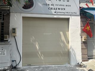 Cho thuê nhà đường 34b an phú an khánh, 17 triệu vnd, 80m2, 2pn, 2wc, máy lạnh, cửa cuốn