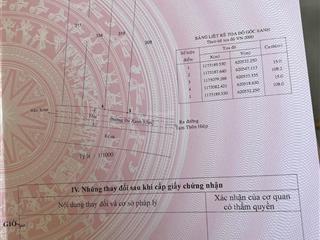 Bán đất mặt tiền đường xương cá, tam thôn hiệp, cần giờ