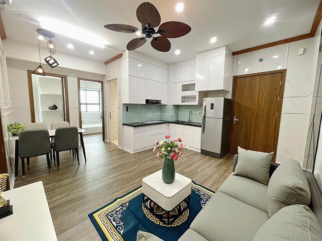 Nhà đẹp như mơ giá rẻ bất ngờ! bán nhanh ch  53.5m, full nội thất toà ct12 kđt kim văn kim lũ