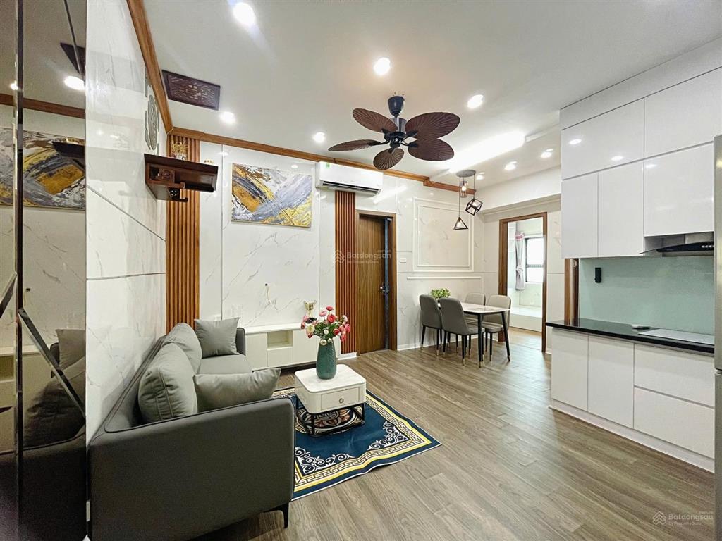 Nhà đẹp như mơ giá rẻ bất ngờ! bán nhanh ch  53.5m, full nội thất toà ct12 kđt kim văn kim lũ