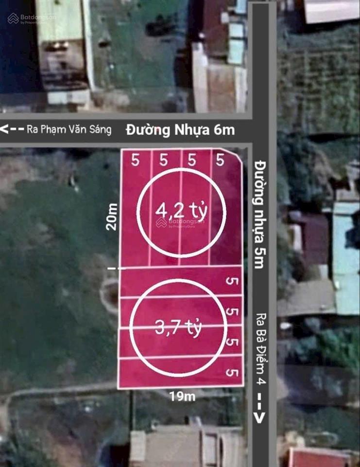Bán lô đất 5x22m, sổ riêng bà điểm 1/ đường kênh tiêu bà điểm 1