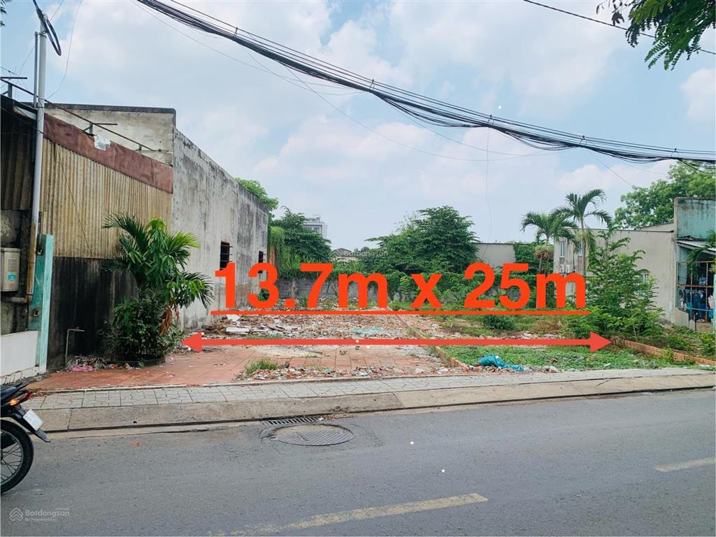 Chủ giảm gấp 1,2 tỷ bán lô đất 13.7x25 đã tách thành hai sổ