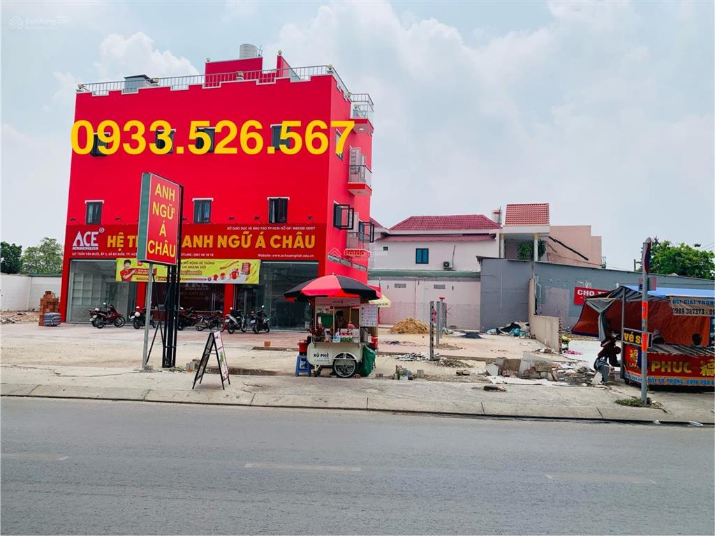 Bán lô đất 6x35 mặt tiền trần văn mười thổ cư
