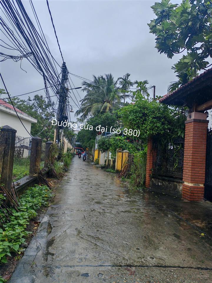 Đất trung tâm kiệt 380 đường cửa đại