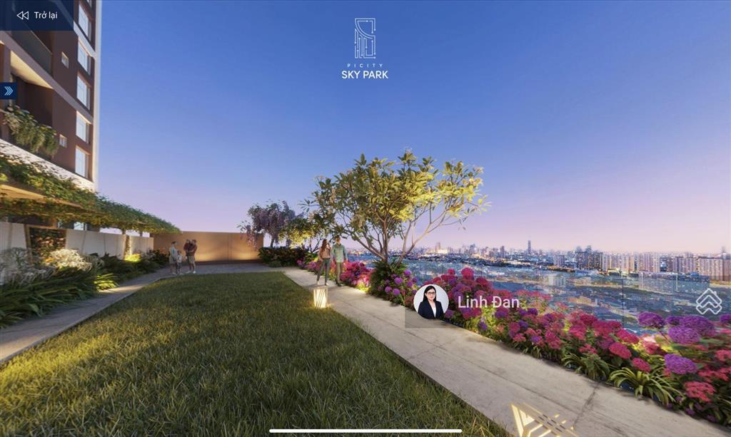 Chuyển nhượng picity sky park chỉ 1pn 2,55 tỷ view thoáng có ưu đãi pql