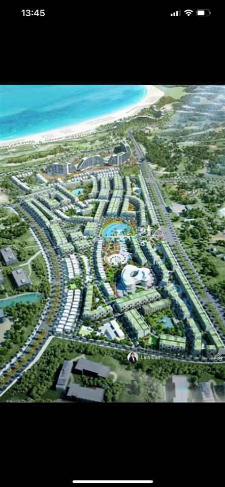 Bán biệt thự flc crown villa quy nhơn 216m2, 3 tầng, diện tích sàn 342,5m2 chỉ 5 căn trực diện biển