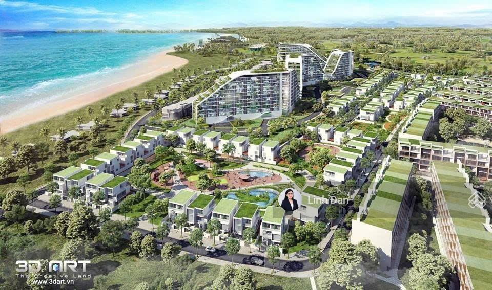 Bán biệt thự flc crown villa quy nhơn 216m2, 3 tầng, diện tích sàn 342,5m2 chỉ 5 căn trực diện biển