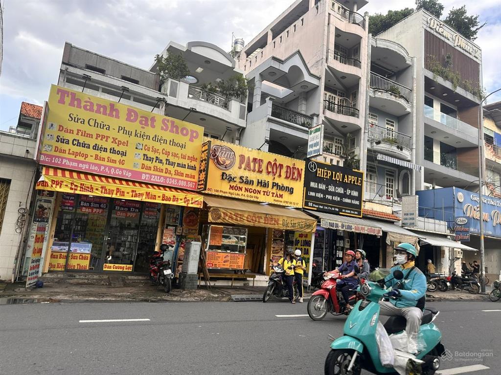 Nhà mặt tiền ngay chợ gò vấp, đại học công nghiệp, 3 tầng dt rộng 4.5x25, giá 14,5 tỷ