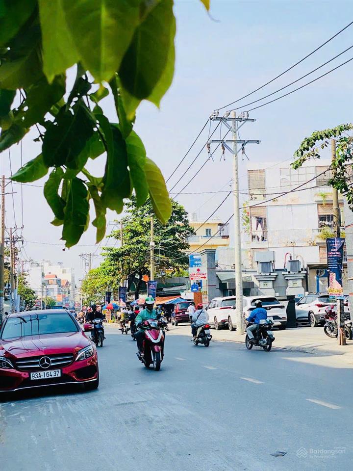 Mặt tiền nơ trang long, p.13, bình thạnh, dt 100.8m2 giá 15,5 tỷ