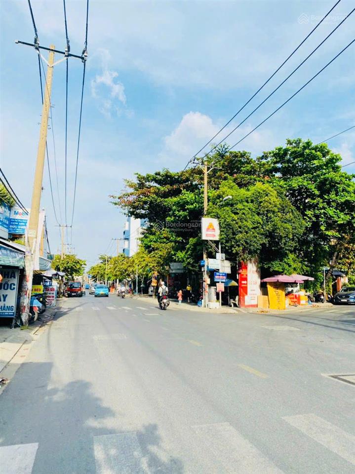 Mặt tiền nơ trang long, p. 13, bình thạnh, dt 100.8m2 giá 15,5 tỷ