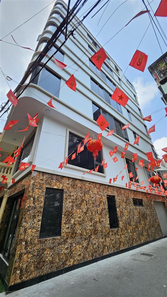 Nhà ngõ 469 nguyễn trãi, dt 80m2, xd 8 tầng, mt 5.5m, 3 mặt thoáng, ô tô đỗ, thang máy, 31 tỷ