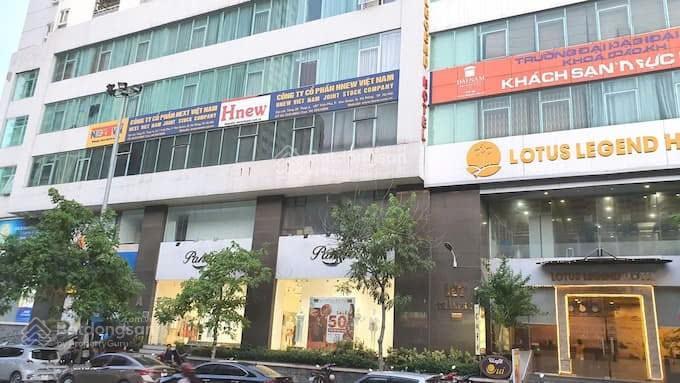 Bán sàn văn phòng 1.092m2 số 197 trần phú  htt tower 1  dt 300tr/tháng  sổ đỏ vĩnh viễn  56 tỷ
