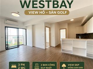 Tháng 8/2026 bán căn hộ 90m 3 ngủ 2 vệ sinh view sân golf tòa westbay giá tốt hiện tại