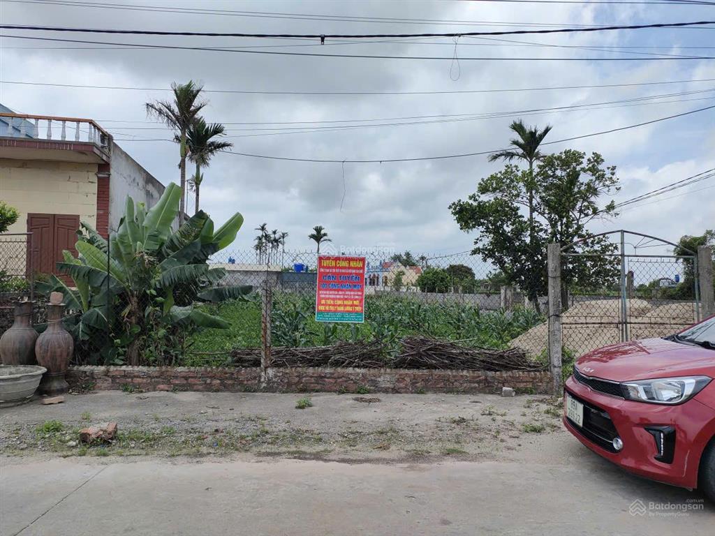 Bán đất nam thịnh nam cường, thái bình. ô tô tránh, kinh doanh. nhỉnh 1 tỷ.
