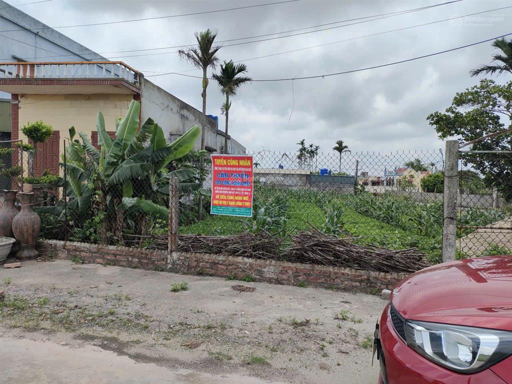 Bán đất nam thịnh nam cường, thái bình. ô tô tránh, kinh doanh. nhỉnh 1 tỷ.