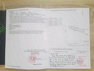 Bán lô đất 2 mặt đường chính chủ