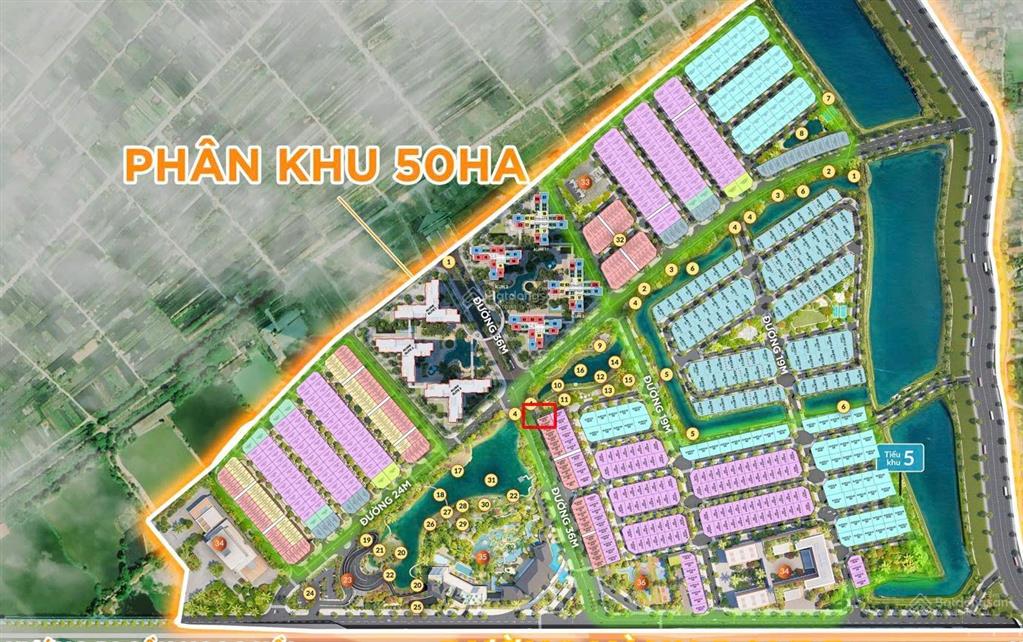 Bán căn nhà phố đẹp nhất dự án aluvia city xuân cầu