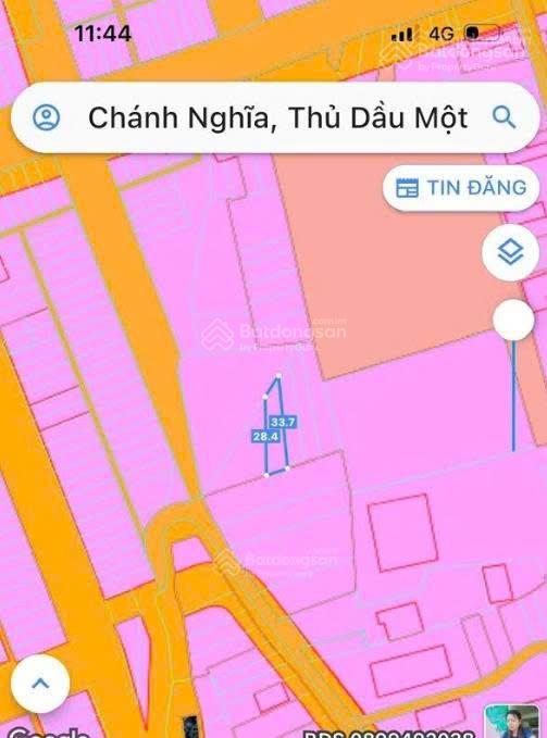 Bán đất đẹp khu dân cư chánh nghĩa, thủ dầu một