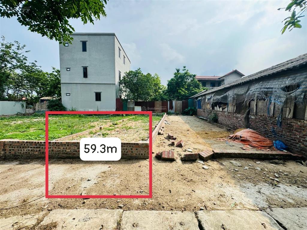 Bán 60 m vi vu, làng thôn cổ miếu, xã thụy lâm