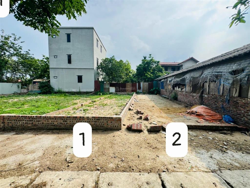 Bán đến 120 m2 đất vỏ làng thôn cổ miếu xã thụy lâm, đông anh, hà nội