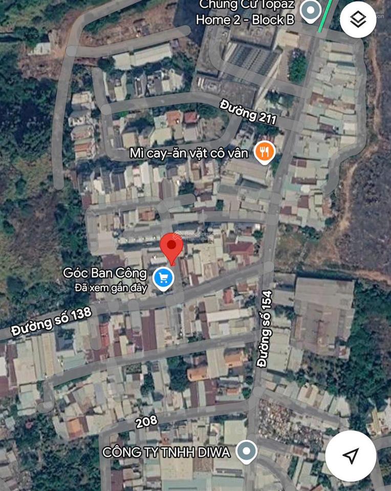 Bán đất hẽm 173, đường 138, p. tăng nhơn phú, tp.hcm. dt 281,1 m2, xây căn hộ dịch vụ