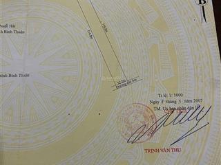 Bán đất 2 mặt tiền đường tại tân xuân, hàm tân, lâm đồng