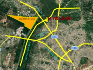 Hot! không có lô thứ 2 cách ql22 khoảng 100m, vin hóc môn 2km, vành đai 3 500m, có 2500m2 ở đô thị