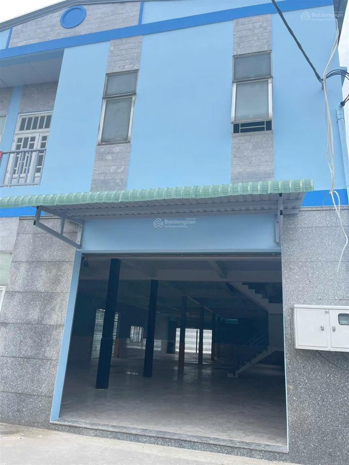 Bán xưởng mặt tiền nhựa tân hiệp, hóc môn, đúc 1 lầu gần đường dương công khi xe cont lưu thông
