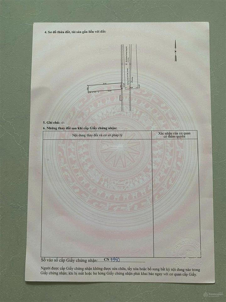 Bán lô đất sổ hồng riêng mt nhựa gần chợ ub xã xtt cũ ( nay bà điểm) tphcm