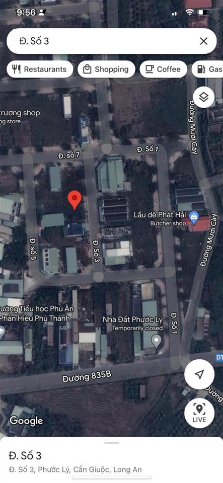 Cần bán lô đất trong kdc phát hải, 124m2 giá 2tỷ5 (thương lượng) cần giuộc, long an.  0931 112 ***