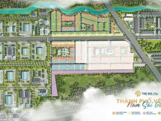 Cần bán lô mặt tiền 50m tại kđt thesol city giá 3ty550 (thương lượng)  o931112822 ngân