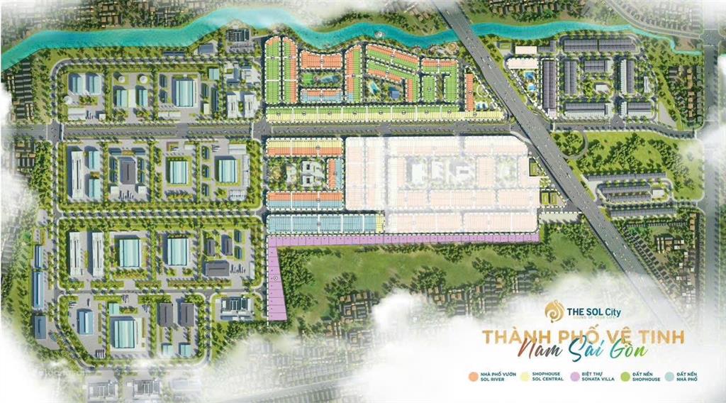 Bán lô mặt tiền 22m kđt the sol city 100m2 giá 3tỷ1 (bớt lộc).  0931 112 *** ngân