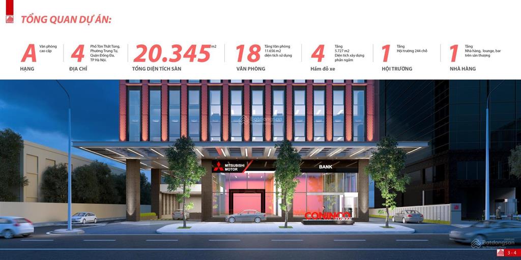 Cho thuê văn phòng 115,68 m2 tầng 17 tòa coninco số 4 tôn thất tùng