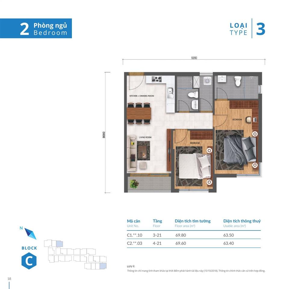 Cập nhật giỏ căn hộ bán safira khang điền, giá rẻ 3pn