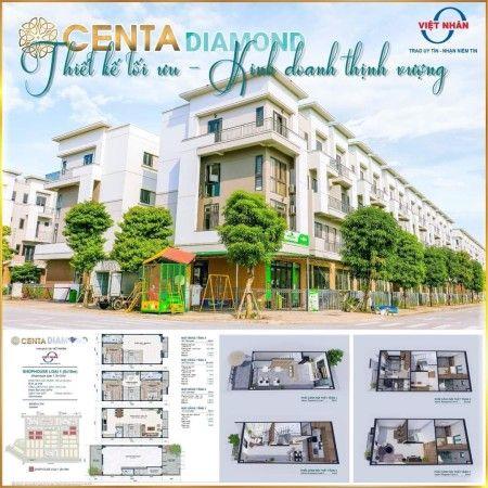 Mua ngay!Căn góc ngã tư đối diện 9 toà chung cư, khu đô thị centa Diamond.LH0981982683
