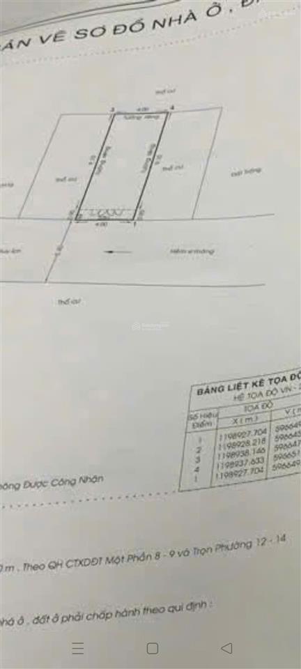 Bán nhà vi bằng, 1 lầu, hxh hẻm 331 đường phan huy ích, p14 gò vấp củ hcm, giá 2,8 tỷ