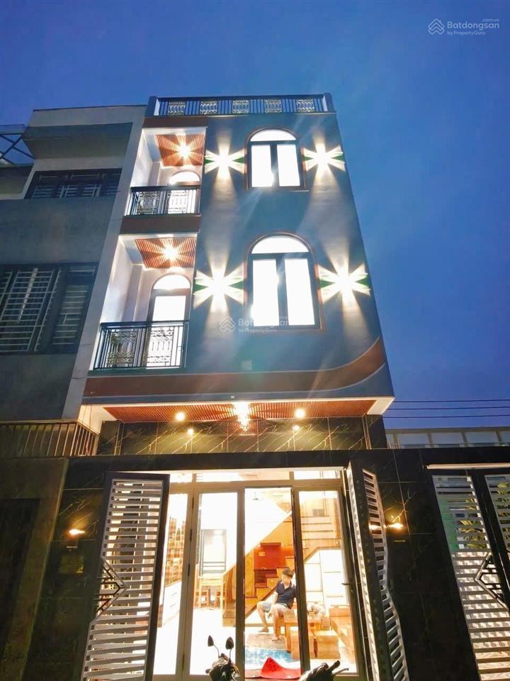 Nhà 4 tầng lầu mới 100% 74m². tỉnh lộ 43 giá tốt chính chủ cần bán.