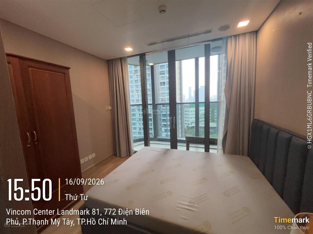 Cho thuê 1 phòng ngủ landmark 81, chỉ 23 triệu/tháng