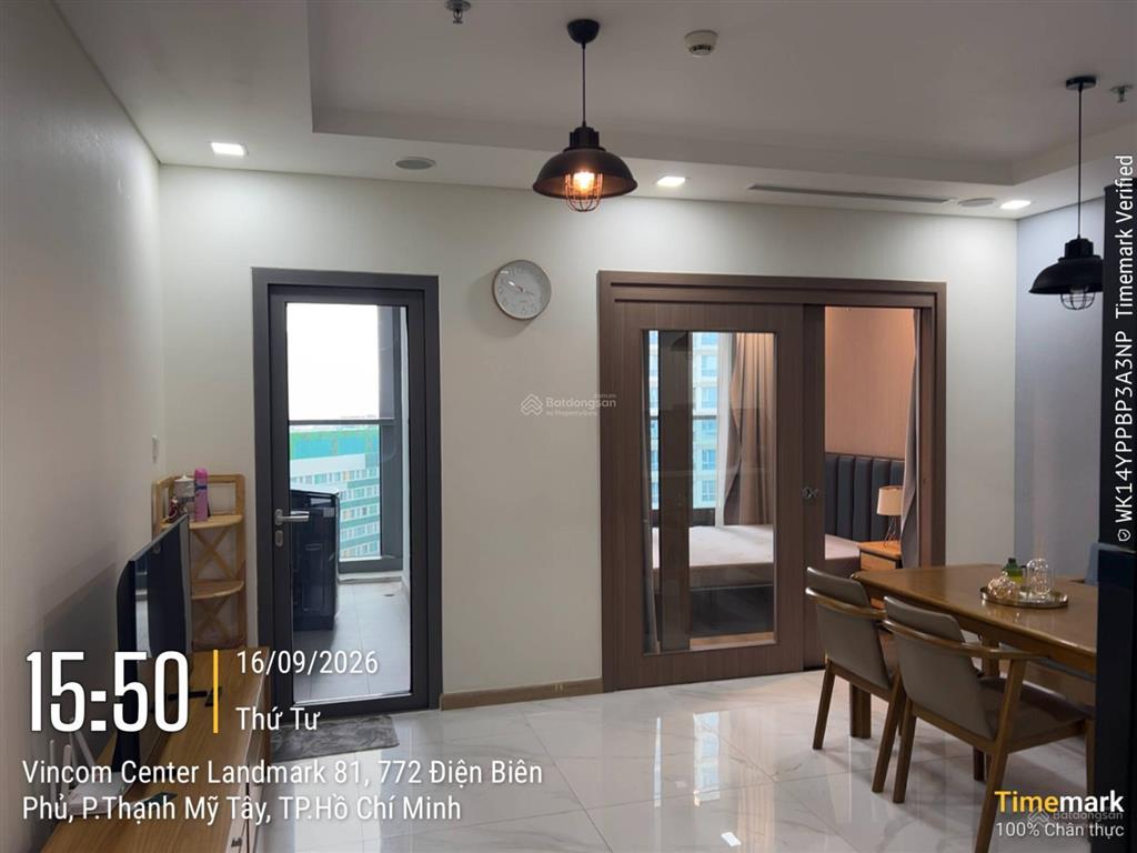 Cho thuê 1 phòng ngủ landmark 81, chỉ 23 triệu/tháng