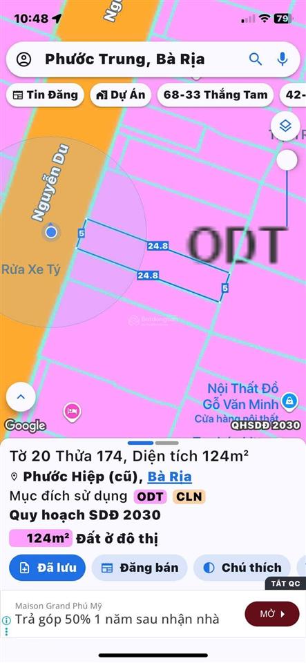 Giá quá tốt chỉ 8 tỷ , bớt lộc
bán nhà mặt tiền đường nguyễn du, phường bà rịa (phước hiệp cũ) thàn