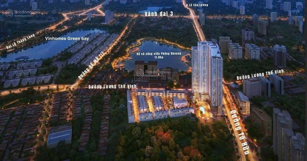 5 suất ngoại giao liền kề mipec tố hữu view công viên,cc, giá tốt nhất thị trường, hỗ trợ vay ls 0%