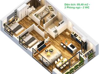 Chính chủ bán căn hộ chung cư anland complex, 7 tỷ vnd, 90m2, 3pn, 2wc tại tố hữu, hà đông, hà nội